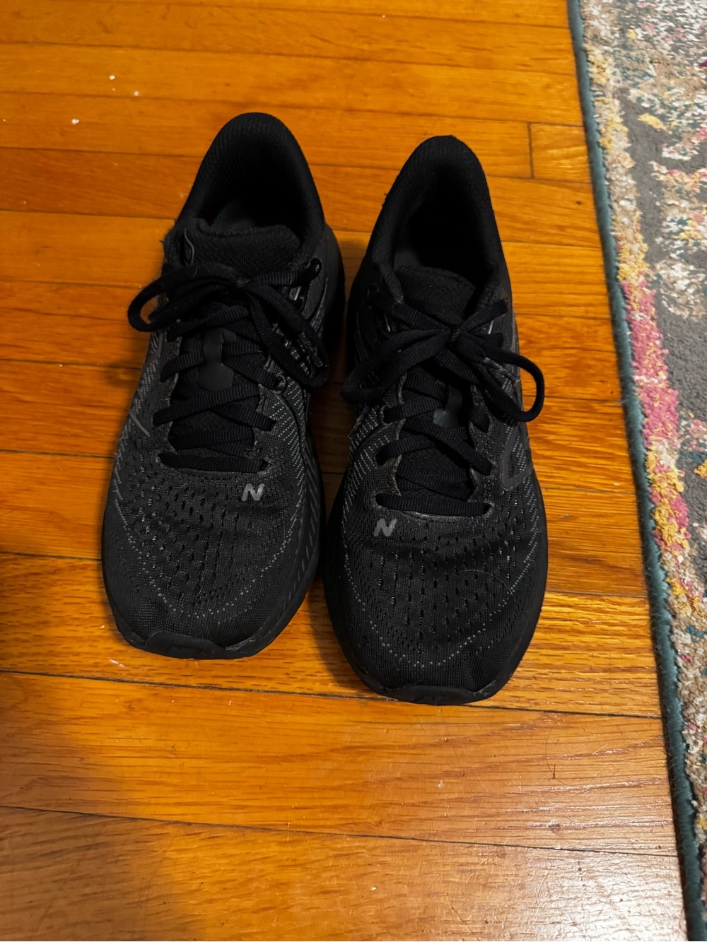 New Balance Women's Black Athletic Sneakers